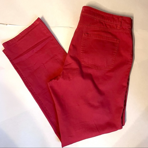 Talbots Pants - Talbots Heritage Chinos Red Coral Pants 14